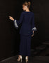 BAJU KURUNG KEDAH ARWEN (NAVY BLUE)